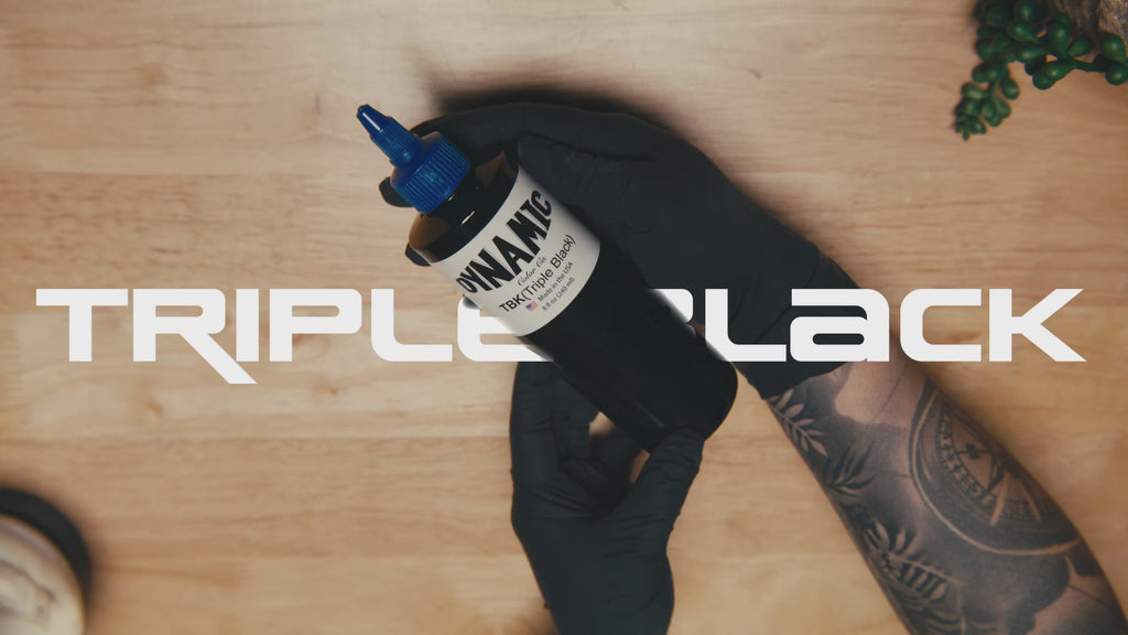 Dynamic Tattoo Ink Triple Black 8oz