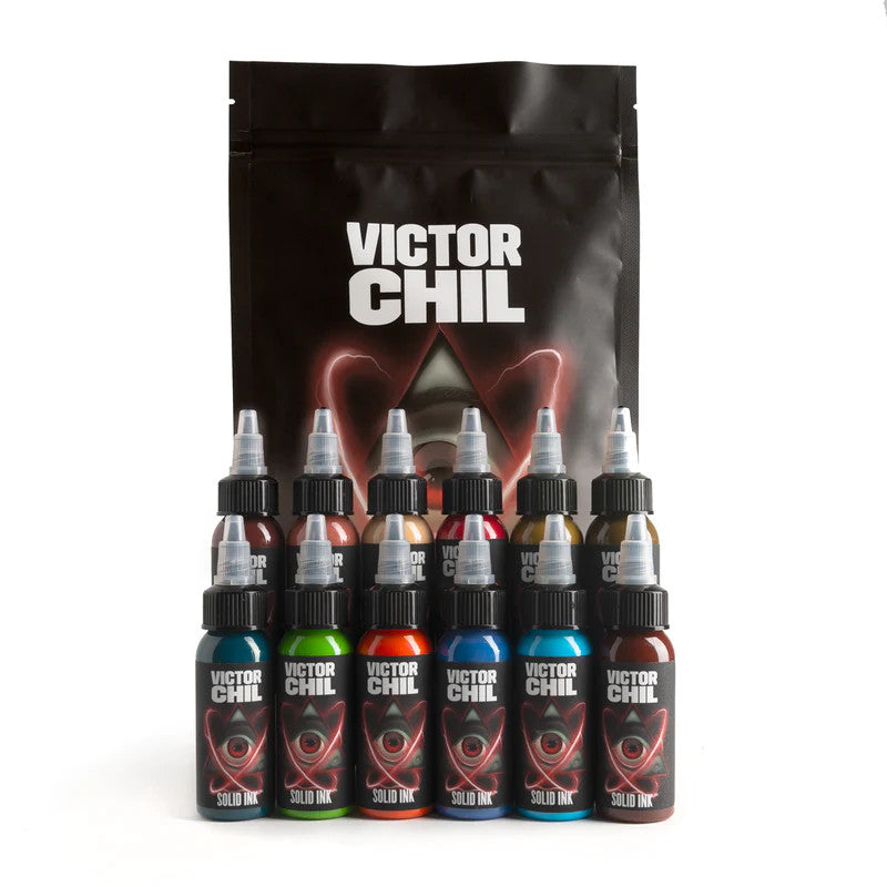 Solid Ink + Victor Chil Full 1oz Set (12/pk)