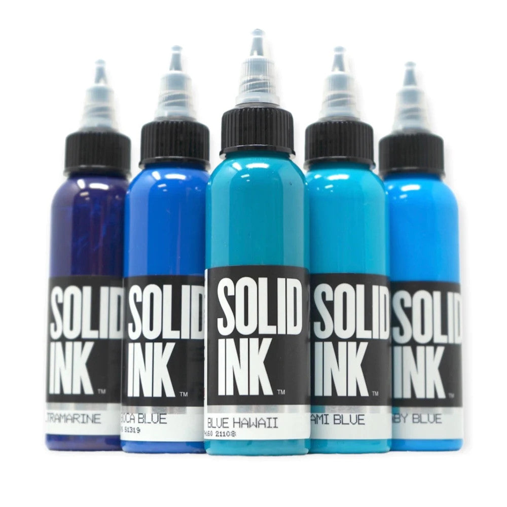 Solid Ink Blue 1oz Set (5/pk)