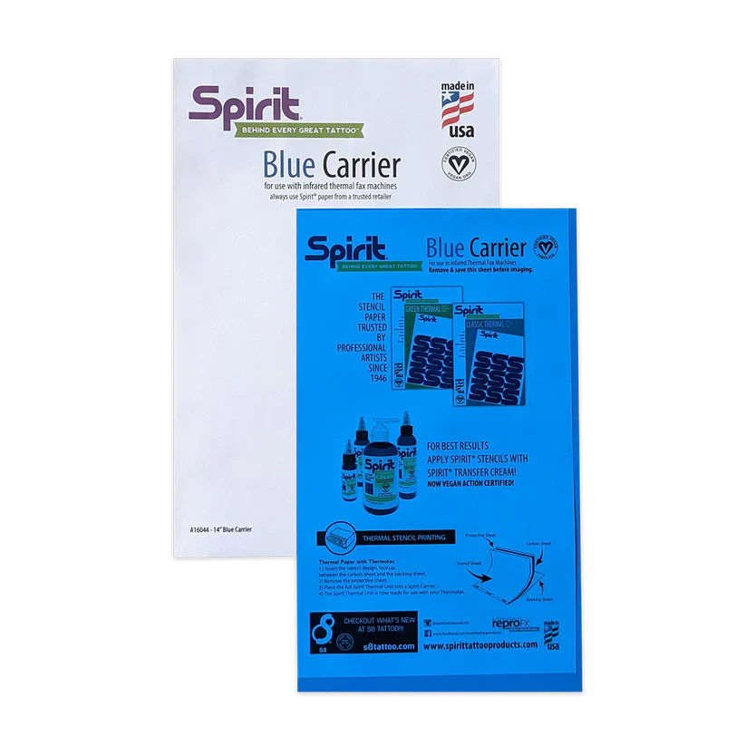 Blue and Clear Thermal Carriers 14"
