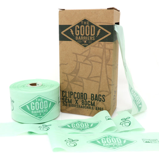 Good Biodegradable Clip Cord Sleeves (250/box)