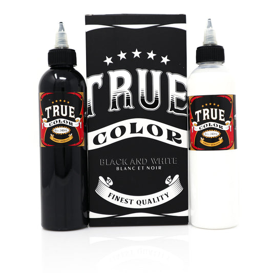True Color Black & White Combo 8oz