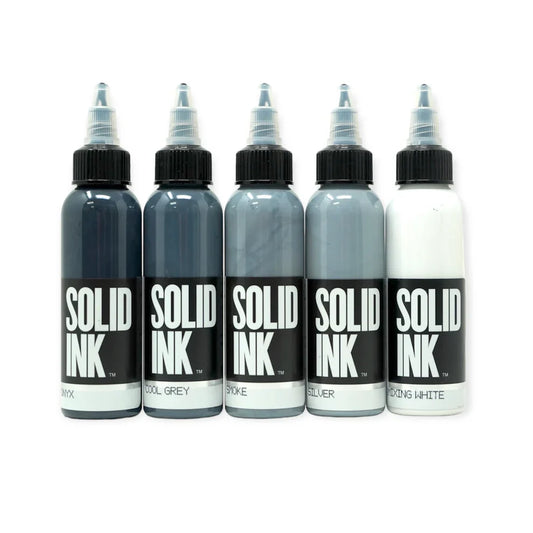 Solid Ink Opaque Grey 1oz Set (5/pk)