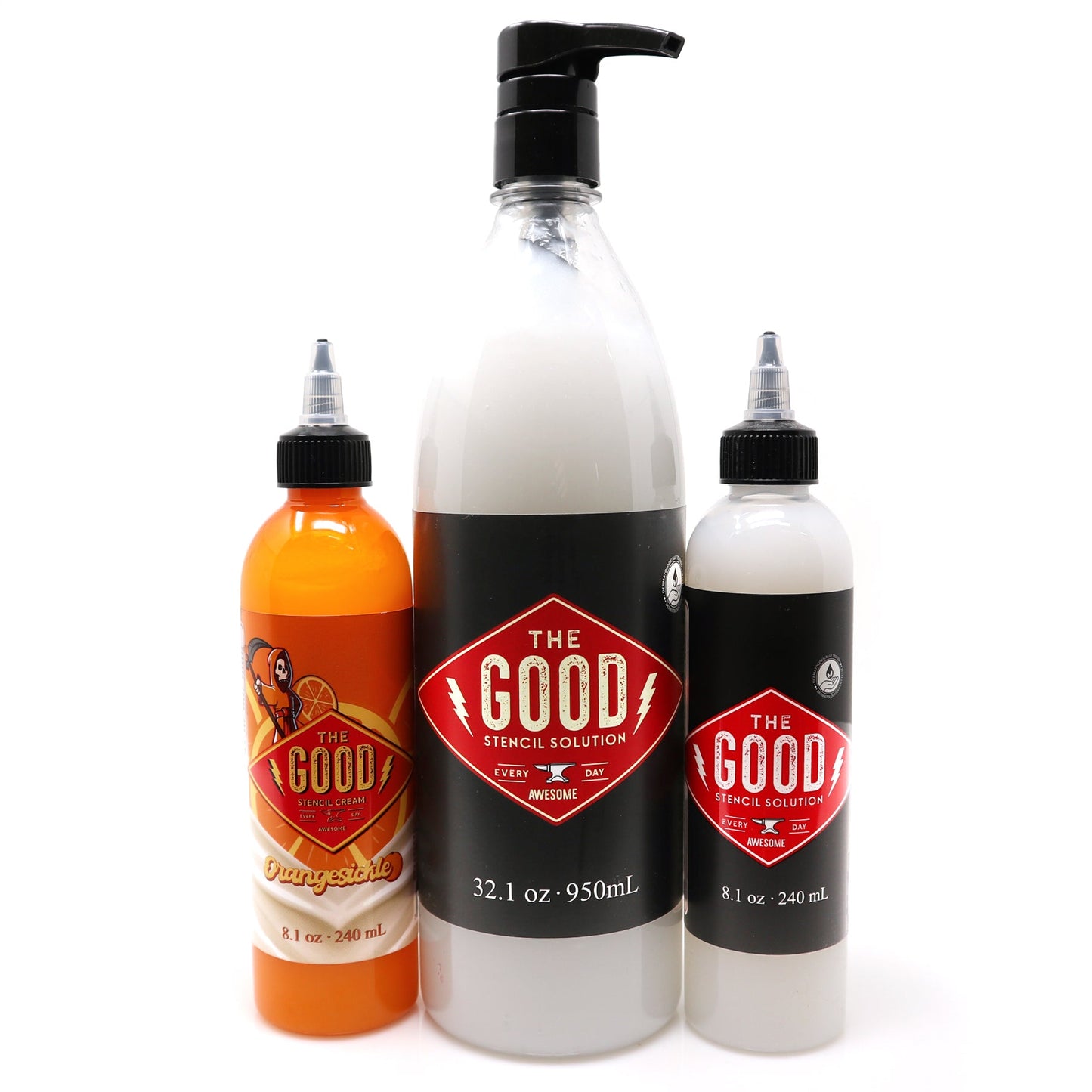 The Good Stencil Solution - Unscented and Orangesickle