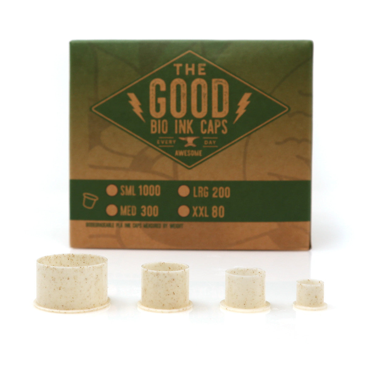 Good Biodegradable PLA Ink Caps