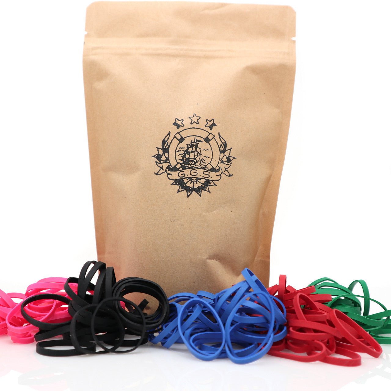 Thick Rubber Bands (500/Bag)