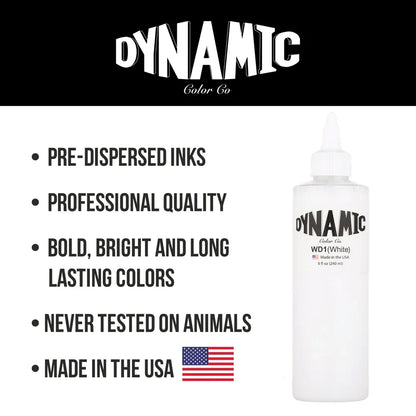 Dynamic White Tattoo Ink 8oz
