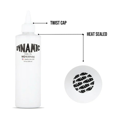 Dynamic White Tattoo Ink 8oz