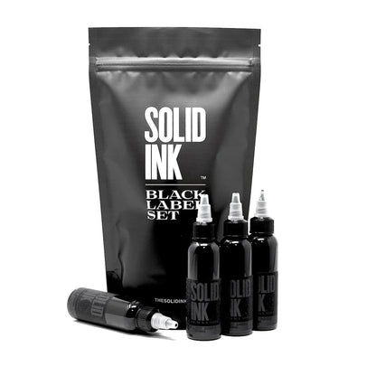 Solid Ink Black Label - Grey Wash Set (4/pk)