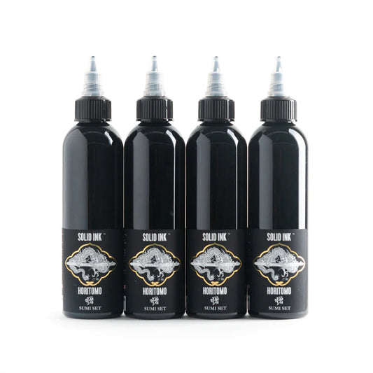 Solid Ink + Horitomo Sumi Set (4/pk)