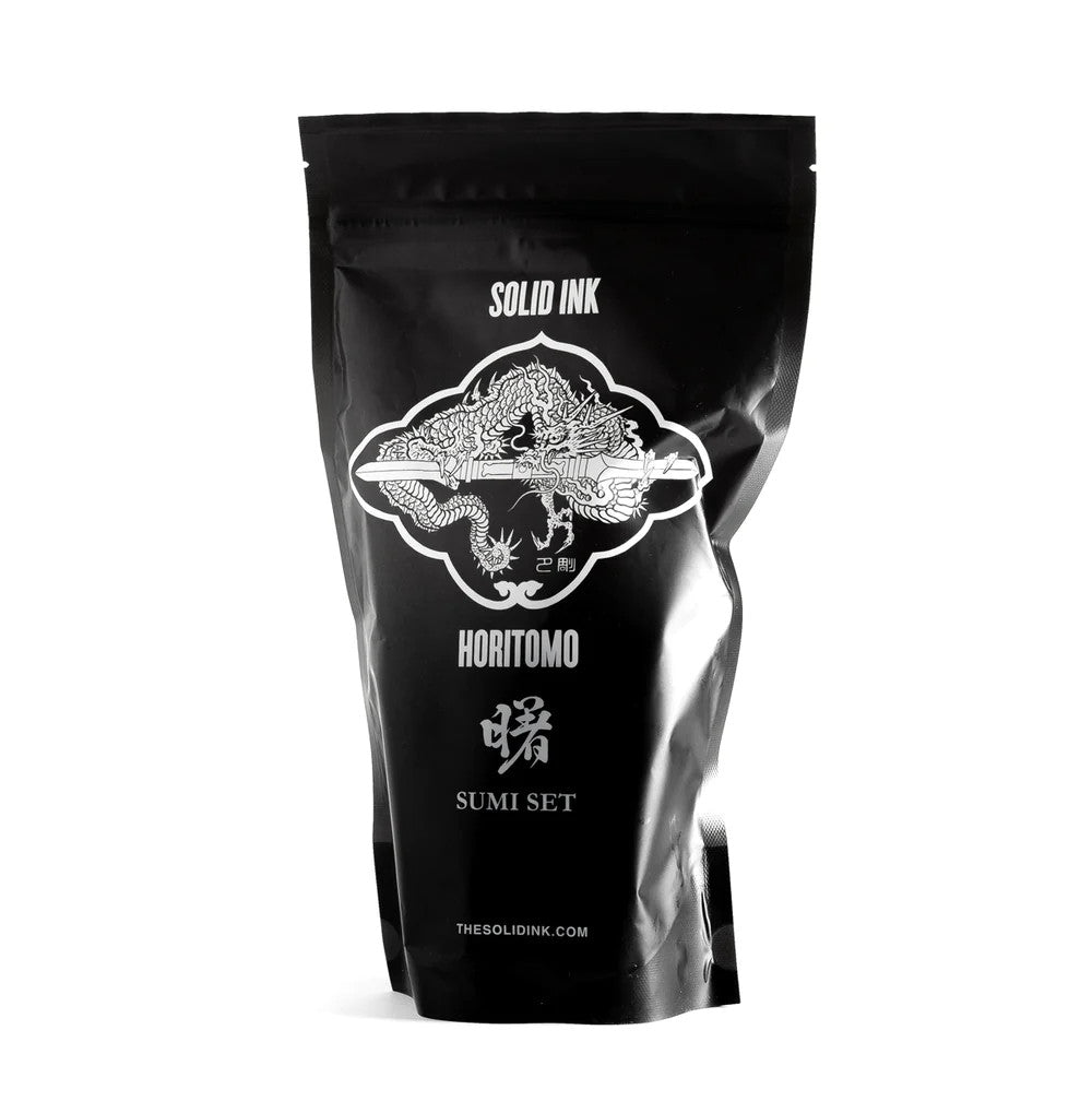 Solid Ink + Horitomo Sumi Set (4/pk)