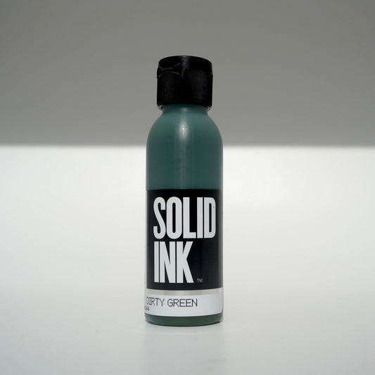 Solid Ink Old Pigments - Dirty Green 2oz